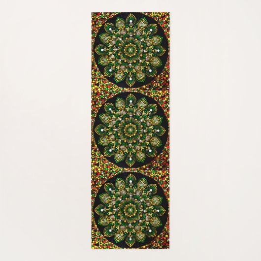 074 - Groeiende Mandala Yoga Mat (Achterkant)