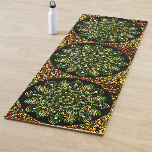 074 - Groeiende Mandala Yoga Mat (In situ)