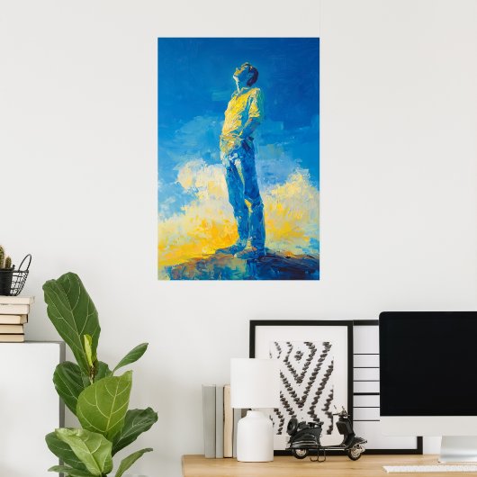 074 personen poster (Thuiskantoor)