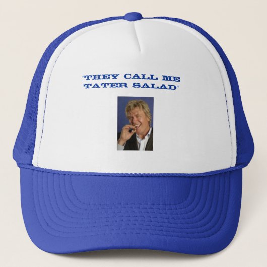0759ef9d69b6ff88, ''ZE NOEMEN ME TATER SALAD'' Trucker Pet (Voorkant)