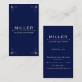 075 Andrea ::: VISITEKAARTJE :: eenvoudig smart v4 (Voorkant / Achterkant)