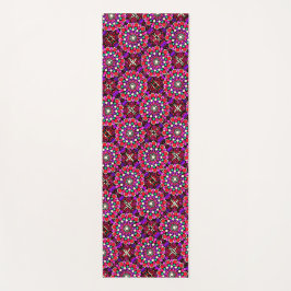078 - Roze Patroon Mandala Yoga Mat