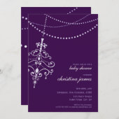 078Drusilla:: HET BABY SHOWER NODIGT: UIT: Kaart (Voorkant / Achterkant)