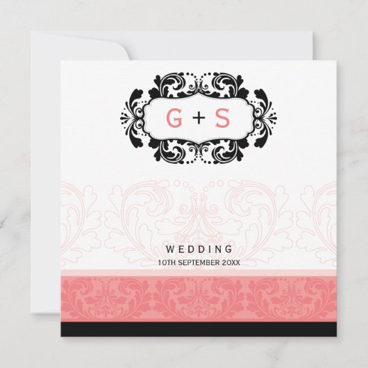 079Karianne :: HUWELIJKSUITNODIGINGEN :: luxe SQ Kaart (Voorkant)