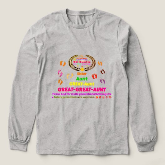 07/20/2025 Great-Great Aunt Gold Star Celebration Tri-Blend Shirt (Voorkant)