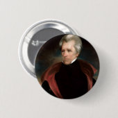 07 Andrew Jackson Ronde Button 5,7 Cm (Voorkant /achterkant)