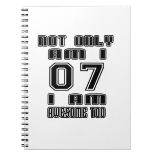 07 Awesome Too Notitieboek