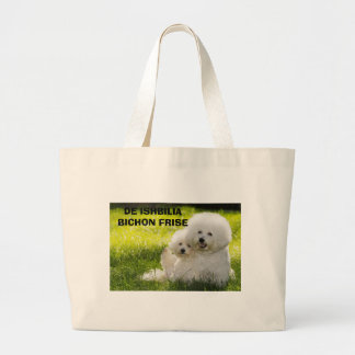 07, DE ISHBILIA BICHON FRISE GROTE TOTE BAG