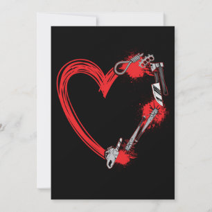07.Horror Movie Horror Movies Heart Chain Saw Knif Save The Date