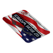07 Iron Works "Old Glory" Gregg Racing Magneet (Rechterzijde)