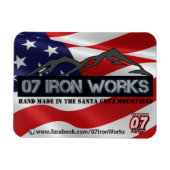 07 Iron Works "Old Glory" Gregg Racing Magneet (Horizontaal)