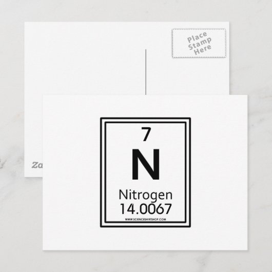 07 Stikstof Briefkaart (Voorkant / Achterkant)