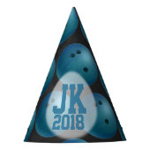 07of12 Custom Bowling Party Petten Feesthoedjes (Voorkant)