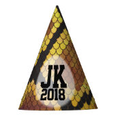 07van12 Petten van Aangepaste slangenpartij Feesthoedjes (Voorkant)