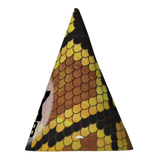 07van12 Petten van Aangepaste slangenpartij Feesthoedjes (Rechts)