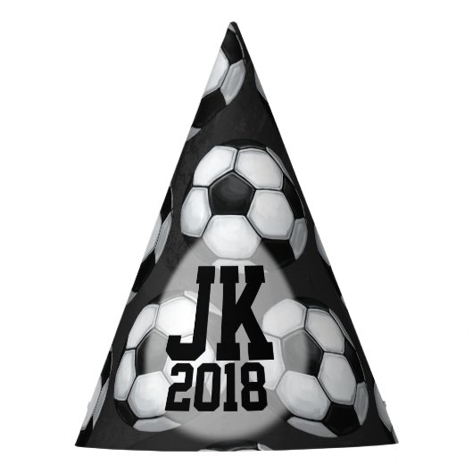 07van12 Petten van Aangepaste Voetbalpartij Feesthoedjes (Voorkant)