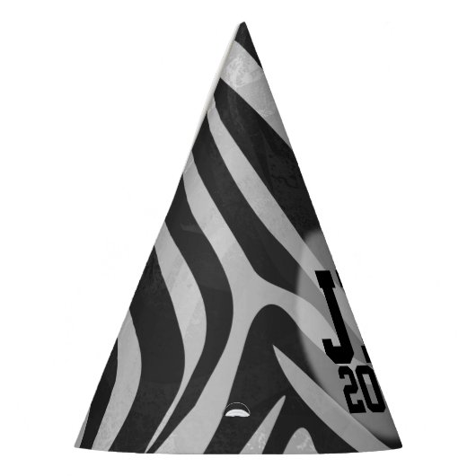 07van12 Petten van de Aangepaste Zebra Feesthoedjes (Links)