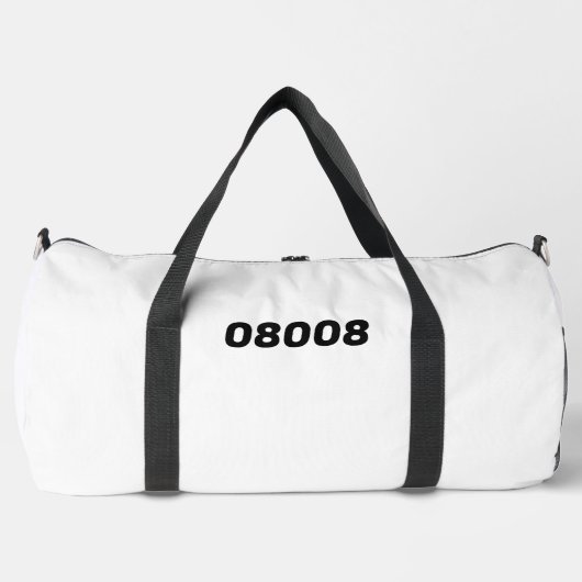08008 DUFFLE STRANDTAS VAN LBI APPAREL PLUNJEZAK (Voorkant)