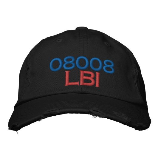 08008 LBI HAT GEBORDUURDE PET (Voorkant)