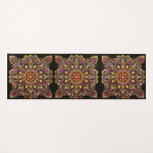 081 - Tinten van Dusk Mandala Yoga Mat (Voorkant (horizontaal))