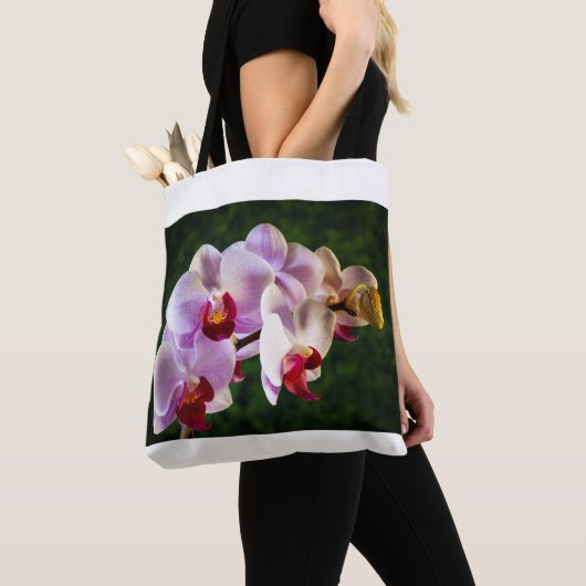 0834-Roze Orchideeën Tote Bag (Dichtbij)
