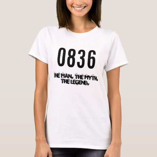 0836 836 T-SHIRT (Voorkant)