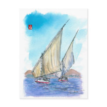 (083) Felucca Sailships