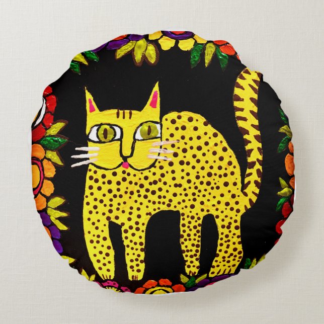 084 - Rond kussen (Achterkant)