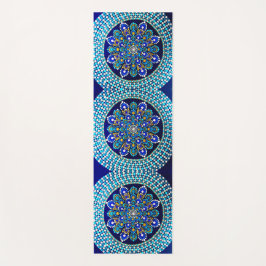 086 - Royal Blue Mandala yogamat