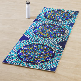 086 - Royal Blue Mandala yogamat