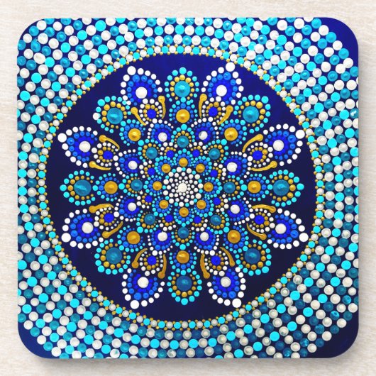 086 - Royal Blue Onderzetters (Voorkant)