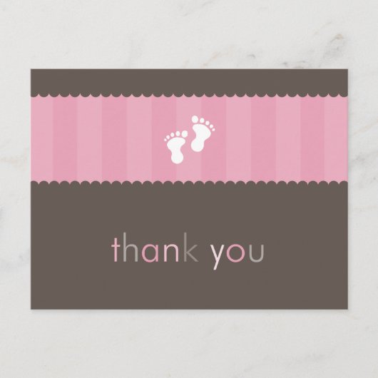 088 Takiya :: THANKYOU BRIEFKAART :: Happy feet (Voorkant)