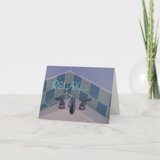 08-11-07 001, ONTSPANNEN… KAART (Voorkant)