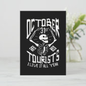 08.Halloween Funny Save The Date (Staand voorkant)
