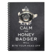 [08] Kalm of honingbadger houden... Notitieboek (Voorkant)