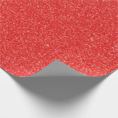 08 Koraalglitter afdrukken Cadeaupapier (Hoek)