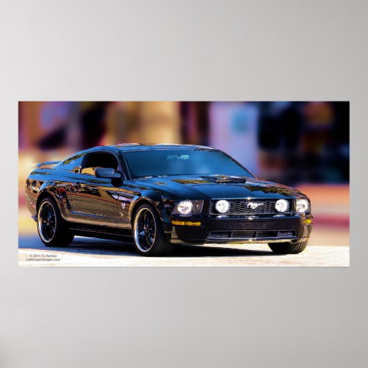 "08 Mustang GT S197 POSTER (Voorkant)