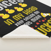 08.Rubber duck for a Duck Lovers Sherpa Deken (3/4)