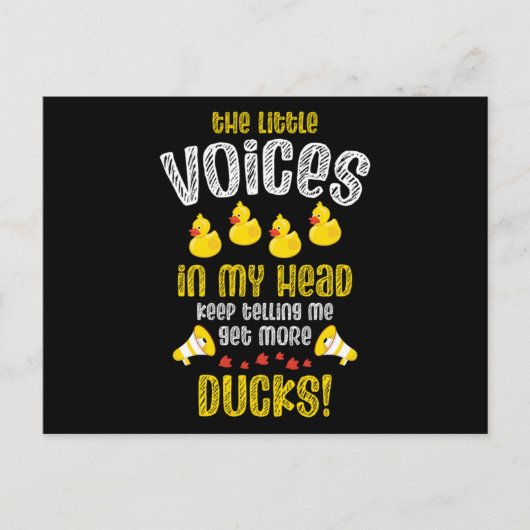 08.Rubbereend voor een eendeklaag Aankondigingskaart (Voorkant)