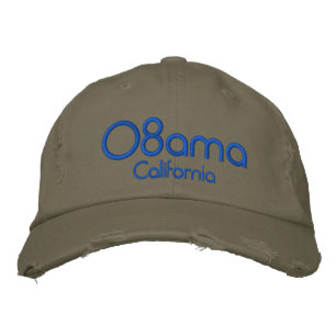 '08bama, Californië Geborduurde Pet