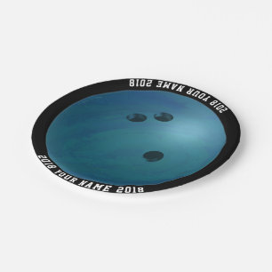 08van 12 Bord voor Bowling Ball Custom Party