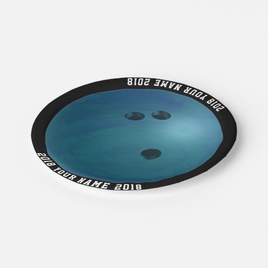 08van 12 Bord voor Bowling Ball Custom Party (Gekanteld)