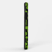 090512 Martian Green over zwart Case-Mate iPhone Case (Achterkant/rechts)