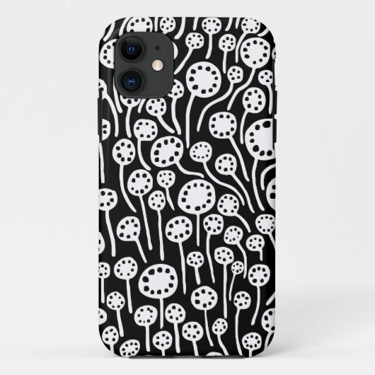090512 Wit en zwart Case-Mate iPhone Case (Achterkant)