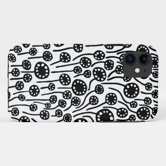 090512 zwart Case-Mate iPhone case (Achterkant (horizontaal))