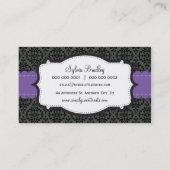 090 Christa :: VISITEKAARTJE :: funky damast 10L (Achterkant)