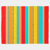 091214 gestreept fleece deken (Voorkant (Horizontaal))