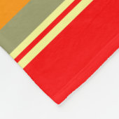 091214 Striped 02 Fleece Deken (Hoek)