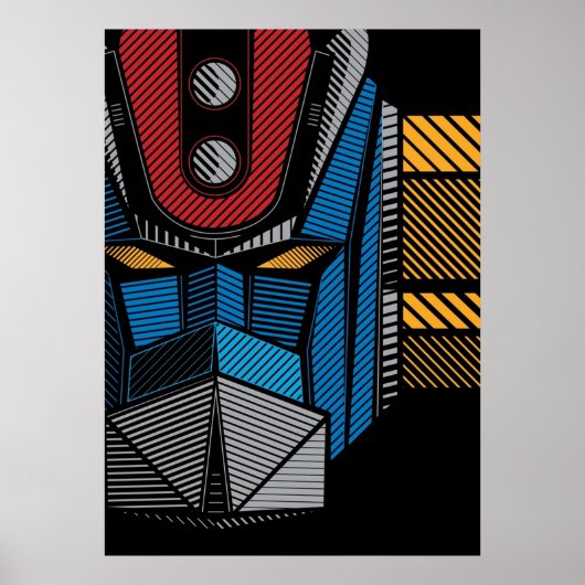 091 Grendizer volledig Poster (Voorkant)