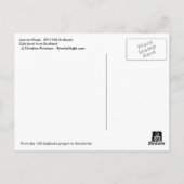 (093) Leenan Head Sailboot Briefkaart (Achterkant)